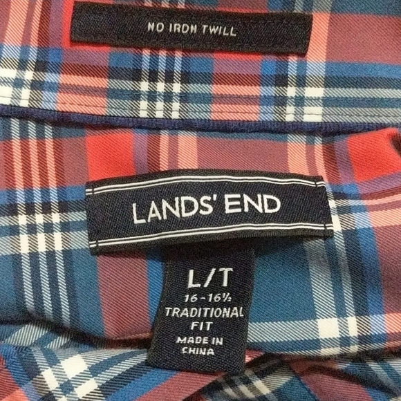 Lands End Men's Shirt - Picture 5 of 7